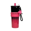 Ju Jingyi's same style water cup, cute for girls, large capacity, high appearance level, stainless steel insulated straw, surrounding coffee cup Item Picture